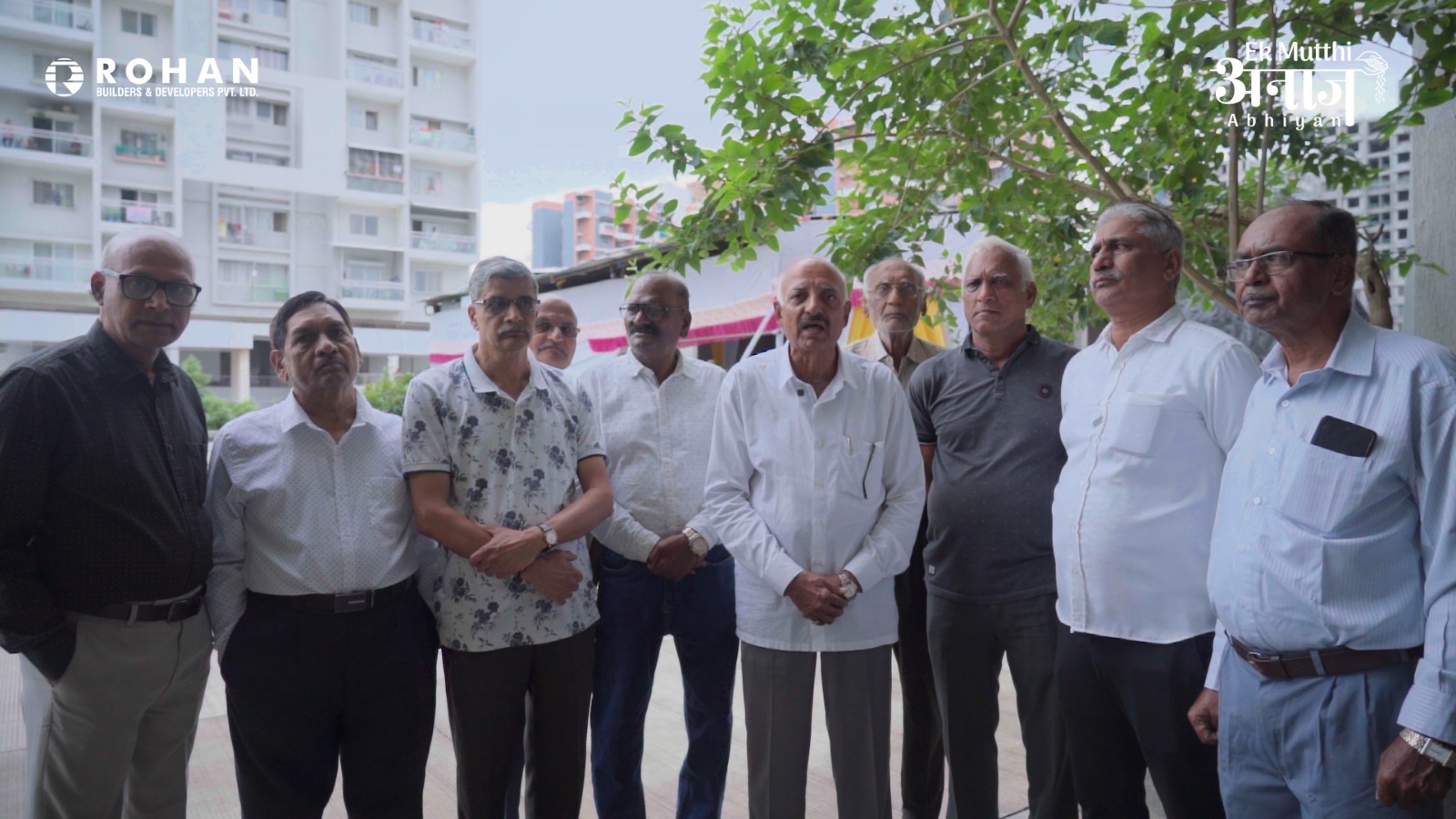 Volunteers coordinating collection